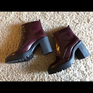 Burgundy Boots